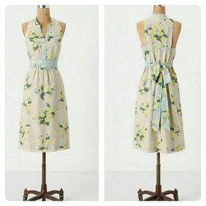 Anthropologie Maeve Dutch Yellow Shift